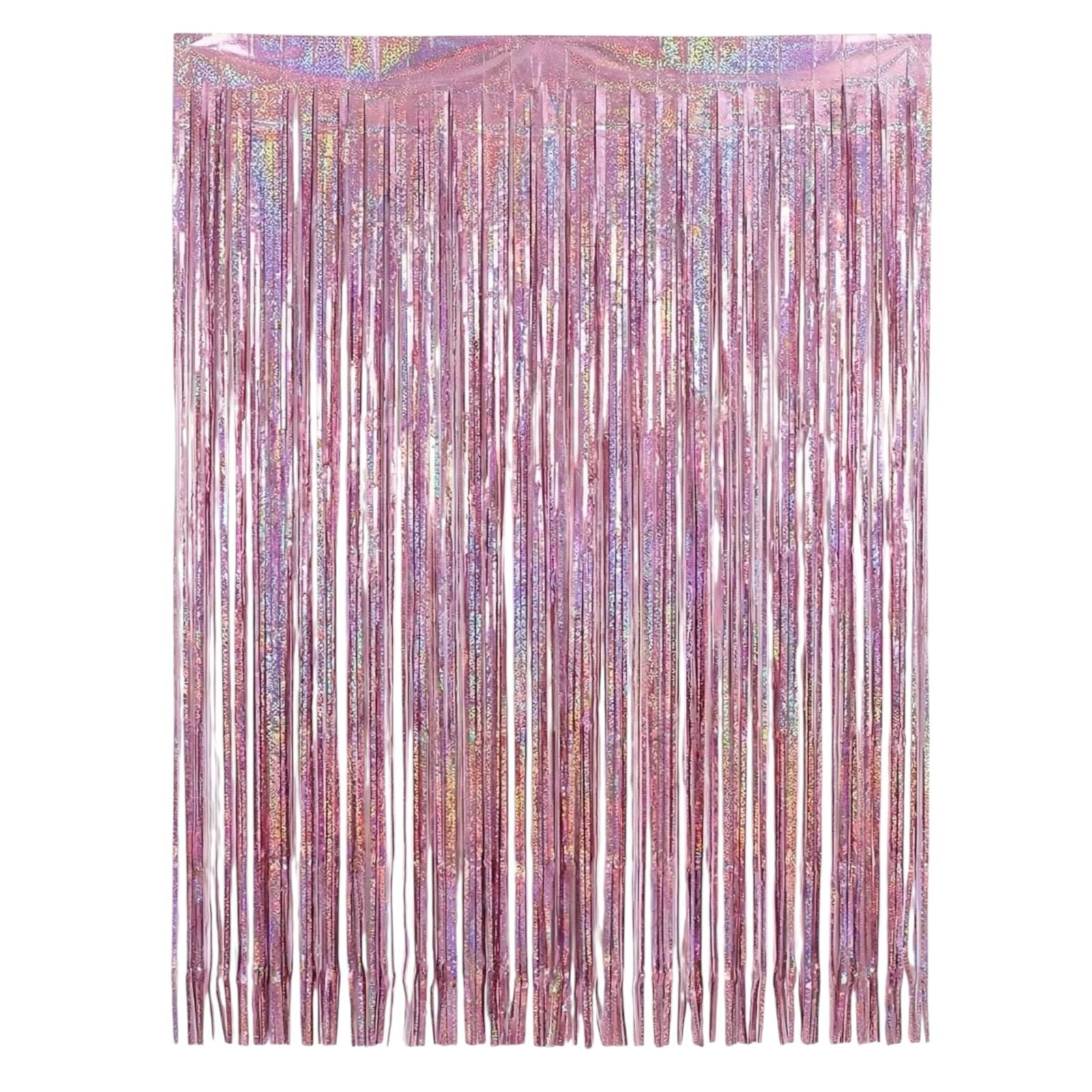 Cortina Holografica Rosa Bebe C/1