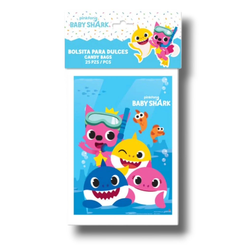 Baby Shark Candy Bag (25 count)