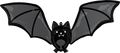 36" Glow Batty Bat Balloon (1 per balloon)