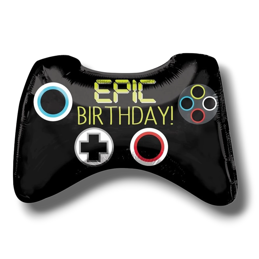 Globo 36" Epic Birthday / Control / Videojuegos C/1