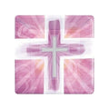 Plato 10" Cuadrado Mi Primera Comunion Rosa C/8