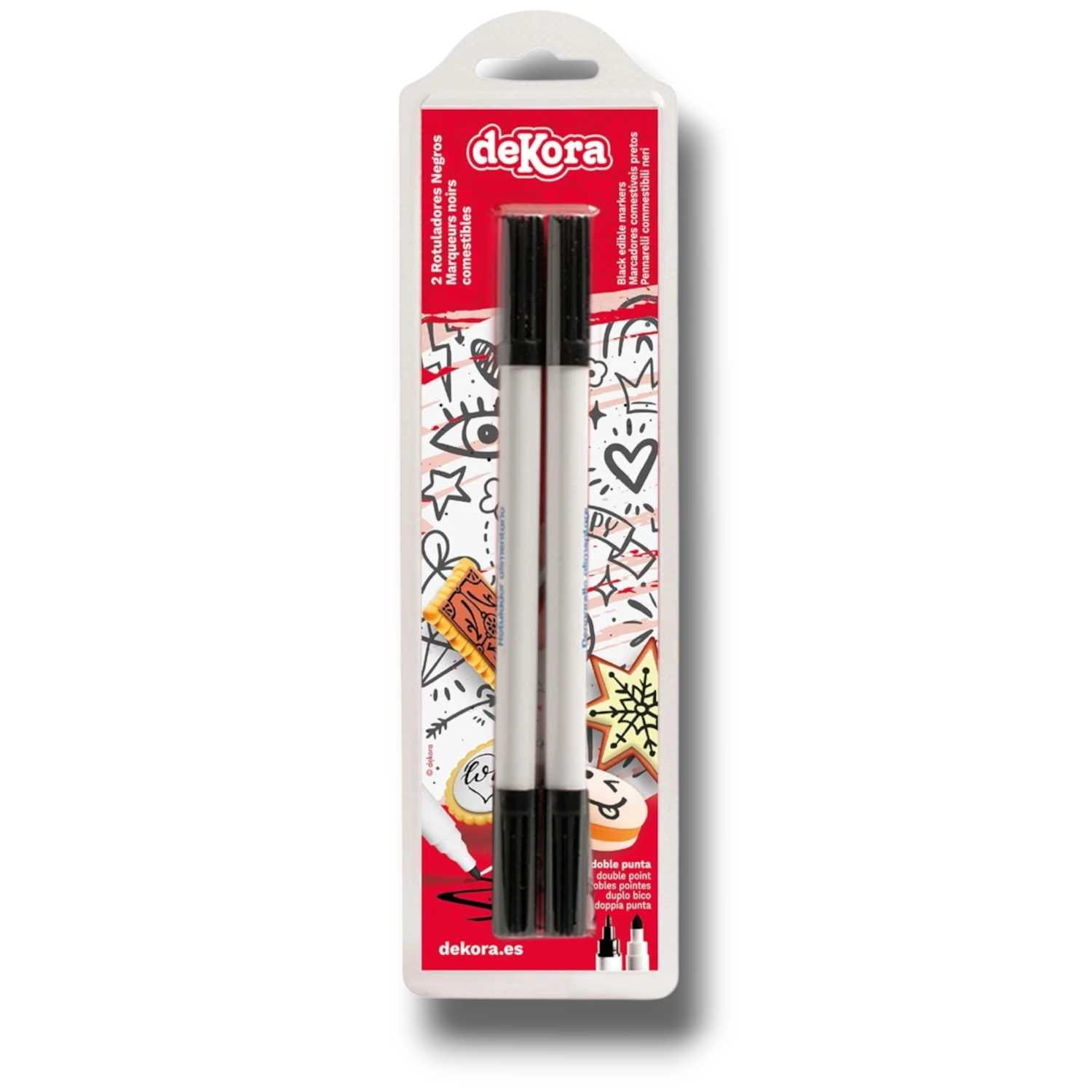 Edible Cake Marker Double Tip Black C/2
