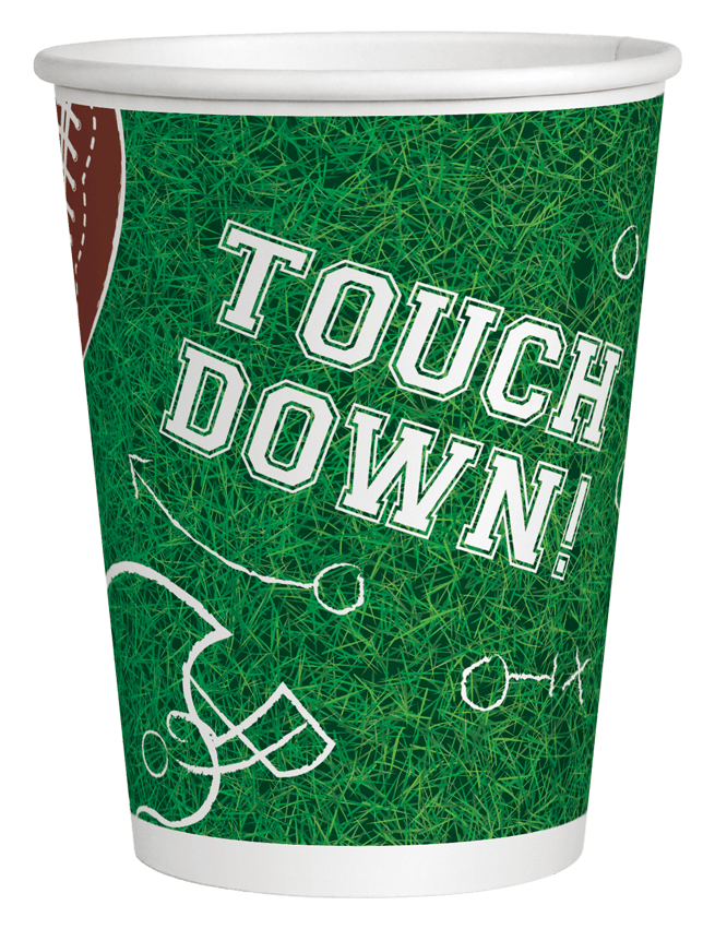 Vaso 9oz Futbol Americano C/8