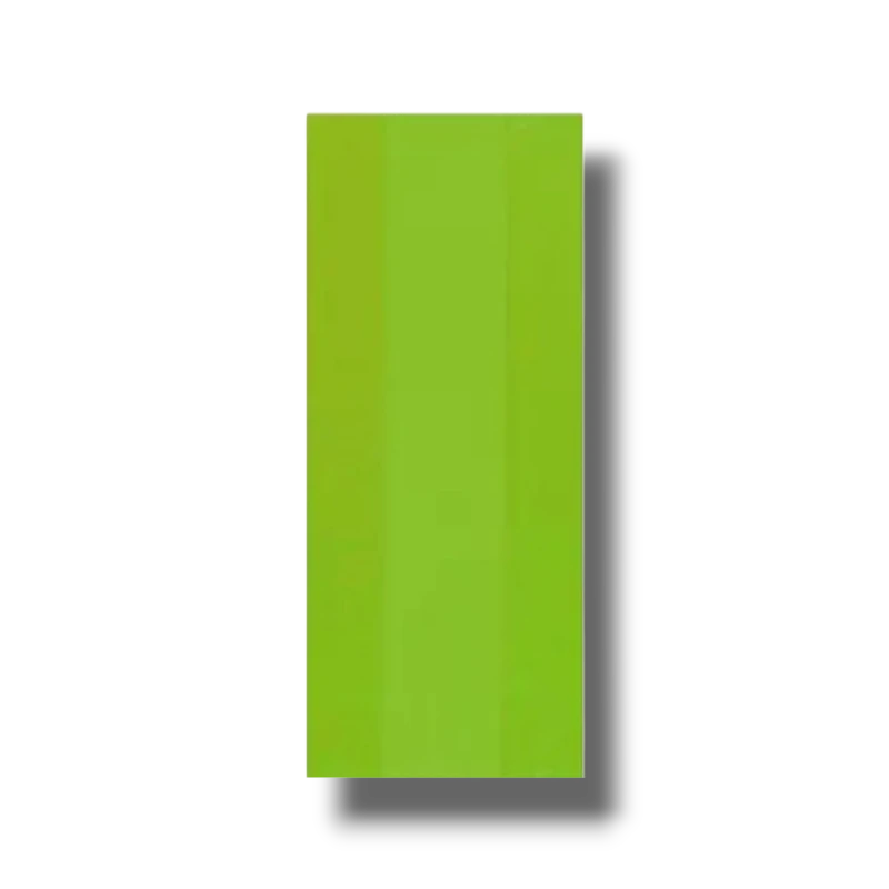 Bolsa de celofán color verde kiwi de PartyStore, ideal para dulces y recuerdos de fiestas.