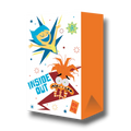 Bolsa dulcera PartyStore de Intensamente con Alegría y Ansiedad, diseño colorido para fiestas infantiles