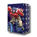 Bolsa dulcera PartyStore con diseño de Optimus Prime de Transformers One en colores azul y rojo