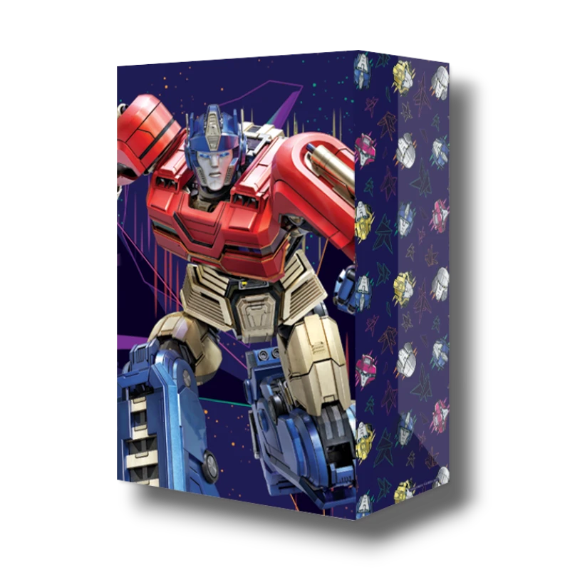Bolsa dulcera PartyStore con diseño de Optimus Prime de Transformers One en colores azul y rojo