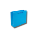 Bolsa de regalo PartyStore color azul acua con asas de cordón, ideal para detalles elegantes y celebraciones.