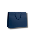 Bolsa de regalo PartyStore color azul rey con asas de cordón, diseño elegante y resistente de 33x25x15 cm