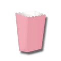 Caja palomera rosa de PartyStore con borde festoneado para fiestas y eventos