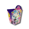 Cajita palomera PartyStore con diseño colorido de My Little Pony para fiestas infantiles