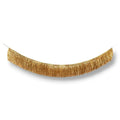 Cortina de flecos dorados PartyStore de 135 cm de ancho para decoración de fiestas y eventos brillantes
