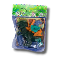 Set de juguete Dino Tanque C/1 de PartyStore con piezas de plástico multicolor y figura de dinosaurio verde