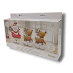 Caja de globos decorativos AirLoonz PartyStore con diseño de trineo de Santa Claus y renos para Navidad