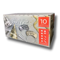 Kit de fiesta PartyStore Midnight para 10 personas con sombreros, diademas y matracas en tonos dorados y plateados