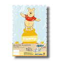 Mantel de plástico rectangular PartyStore con diseño de Winnie Pooh sobre una maceta de miel