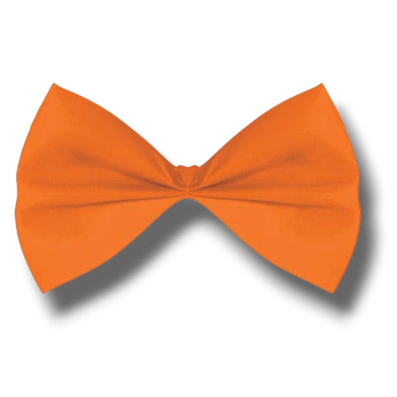 Moño grande de color naranja brillante para decoración de fiestas de PartyStore