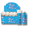 Expositor de PartyStore con botes de spray de nieve artificial decorativa para fiestas y decoraciones navideñas