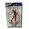 Vela de cera de Iron Man para pastel de PartyStore con diseño detallado del superhéroe en colores rojo y dorado