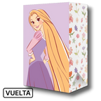 PartyStoreHere Bolsa Dulcera Bond Disney Princess C/10 con Ariel y Rapunzel, diseño floral y de conchas.